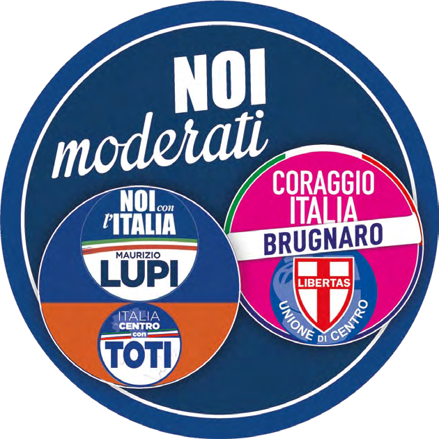 NOI MODERATI/LUPI - TOTI - BRUGNARO - UDC